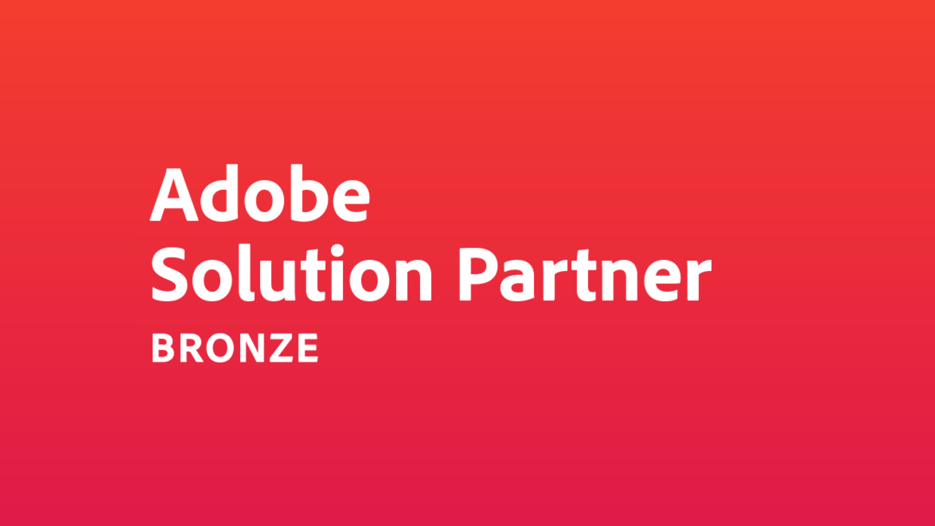 PSS is now an Adobe Bronze Solution Partner